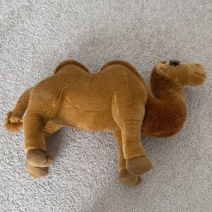 Adorable Brown Stuffed Camel Toy